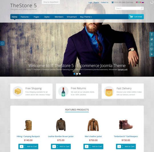 IT TheStore 5 для интернет-магазина на Joomla
