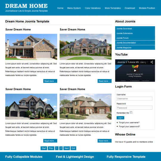 JSR Dream Home для риелтерских агентств и досок объявлений