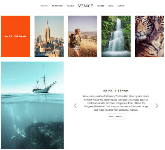 YT Venice - шаблон для фотографа на Joomla + быстрый старт
